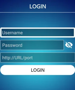 Écran de l’application iptv stream player demandant le code d’abonnement IPTV pour accéder aux chaînes